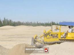 Xuất khẩu 1 triệu mét khối cát nhiễm mặn đến 31-10